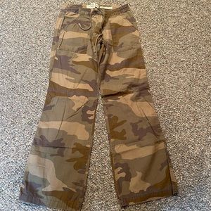 Camo cargo pants